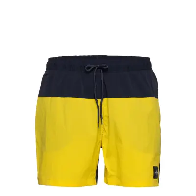 M Swim Shorts Blocked Badshorts Gul Peak Performance