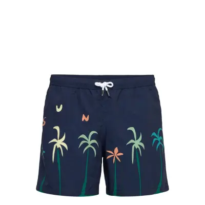 Maison Labiche Maillot Sun Palm Marinblå