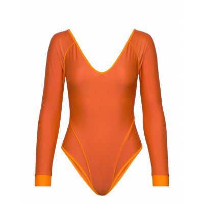 Maloya Surf Suit Ls Sport Swimsuits Orange Rip Curl