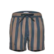 Mason Swim Shorts Aop 13082 Badshorts Blå Samsøe Samsøe