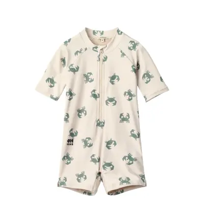 Liewood Max Printed Swim Jumpsuit Kräm