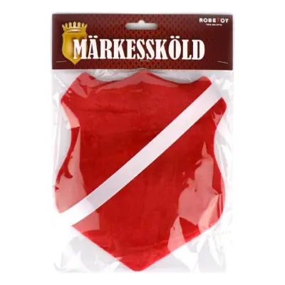Medal Shield Red Accessories Sports Equipment Swimming Accessories Röd Robetoy