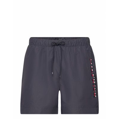 Medium Drawstring Badshorts Blå Tommy Hilfiger