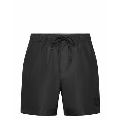 Medium Drawstring Badshorts Svart Calvin Klein