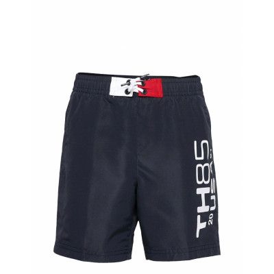 Medium Drawstring Badshorts Svart Tommy Hilfiger