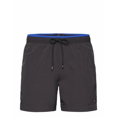 Medium Drawstring Badshorts Svart Tommy Hilfiger