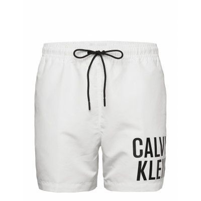 Medium Drawstring Badshorts Vit Calvin Klein