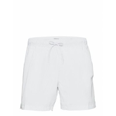 Medium Drawstring Badshorts Vit Calvin Klein