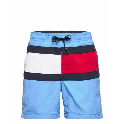 Medium Drawstring Badshorts Multi/mönstrad Tommy Hilfiger