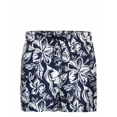 Tommy Hilfiger Medium Drawstring Print Blå