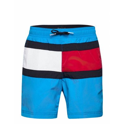 Medium Drawstring Badshorts Blå Tommy Hilfiger