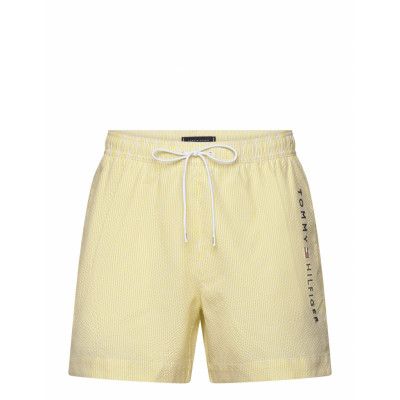 Medium Drawstring Stripe Badshorts Yellow Tommy Hilfiger