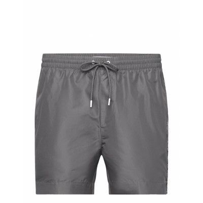 Medium Drawstring Badshorts Grå Calvin Klein
