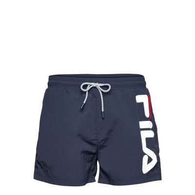 Men Michi Beach Shorts Badshorts Blå FILA