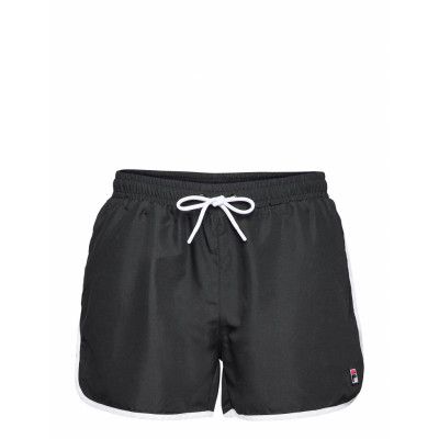 Men Sato Swim Shorts Badshorts Svart FILA
