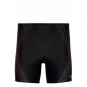 Speedo Mens Duo Logo Print Mid Jammer Svart