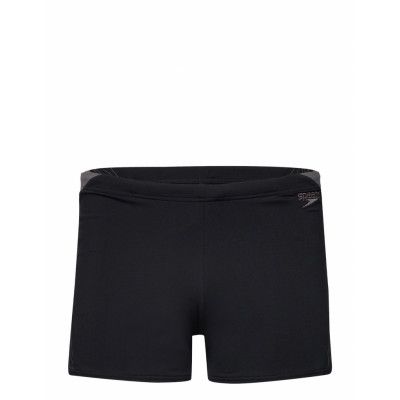 Mens Hyper Boom Splice Aquashort *Villkorat Erbjudande Badshorts Svart Speedo