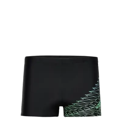 Speedo Mens Medley Logo Aquashort Svart