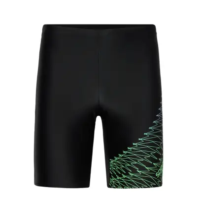 Speedo Mens Medley Logo Jammer Svart