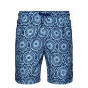 Mens Printed Leisure 18" Watershort Badshorts Blå Speedo