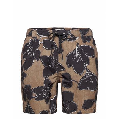 Mens Shorts Badshorts Svart Closed