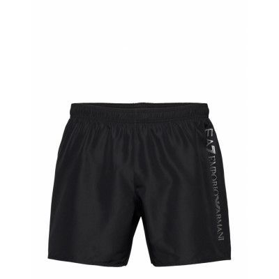EA7 Mens Woven Boxer Svart