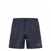 EA7 Mens Woven Boxer Marinblå