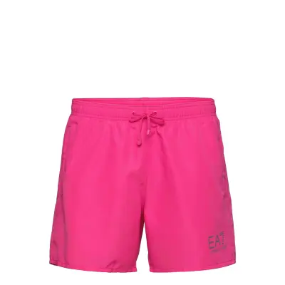 Mens Woven Boxer Badshorts Rosa EA7