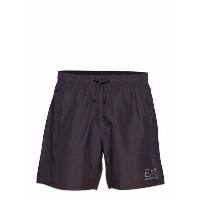 Mens Woven Boxer Badshorts Svart EA7