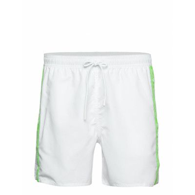 Mens Woven Boxer Badshorts Vit EA7