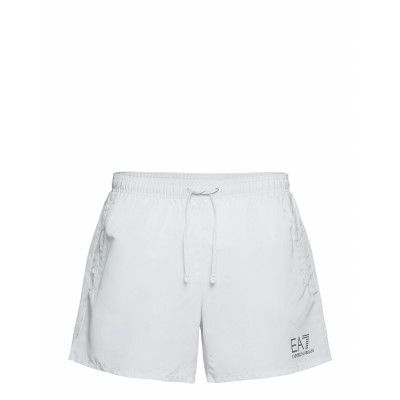 Mens Woven Boxer Badshorts Vit EA7