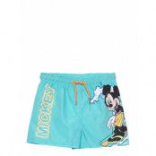 Mickey Mouse Swimming Shorts Blå