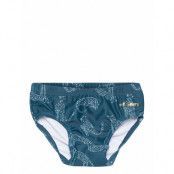 Miki Swim Pants Swimwear Nappie Briefs Blå Soft Gallery