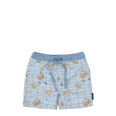 Mikk-line Swim Shorts Aop Blå