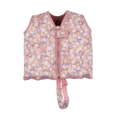 Mikk-line Swim Vest Aop Rosa