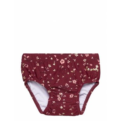 Mina Swim Pants Badshorts Röd Soft Gallery