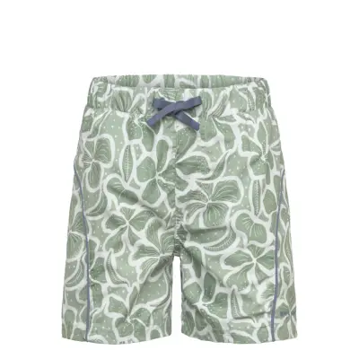 MINI A TURE Matmaki Printed Board Shorts. Grs Grön