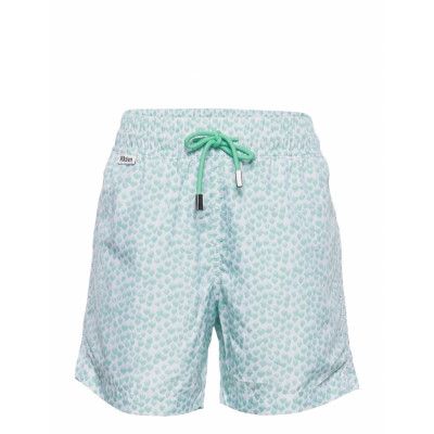 Mini Fred Swim Trunks Badshorts Blå By Malina