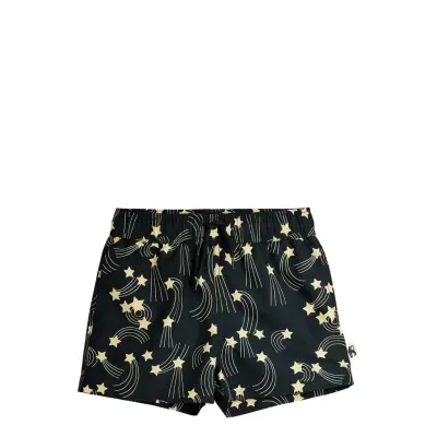 Mini Rodini Starfall Aop Swim Shorts - Black - 104/110
