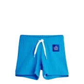 Mini Rodini Travel Agency Patch Swim Pants - Blue - 128/134