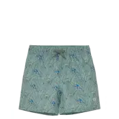 Minymo Swim Shorts Aop - Green - 104