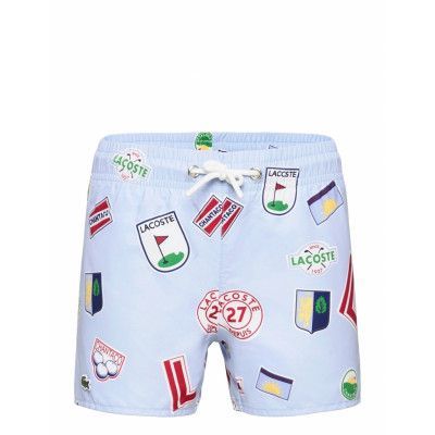 Mj0288-00_wg8 Badshorts Blå Lacoste