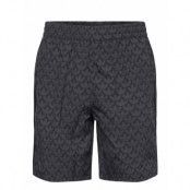 Monogram Short Badshorts Svart *Villkorat Erbjudande Adidas Performance