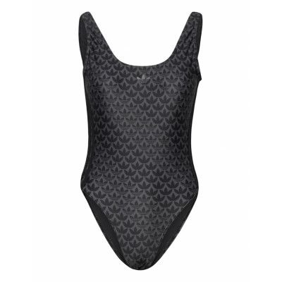 Monogrm Suit Sport Swimsuits Black Adidas Performance