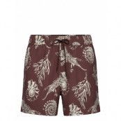 Samsøe Samsøe Moses Swim Shorts Aop 14702 Brun