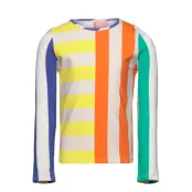 Bobo Choses Multicolor Stripes Swim T-Shirt Multi/patterned