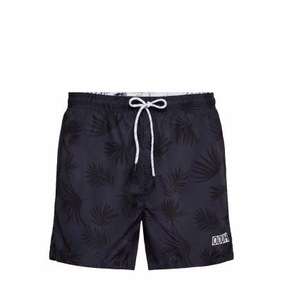 Mykonos Badshorts Blå HUGO