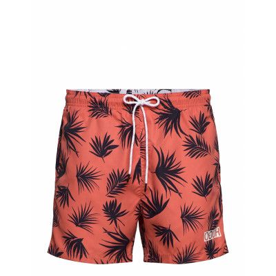 Mykonos Badshorts Röd HUGO