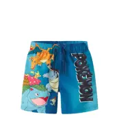 name it Nkmmanuel Pokemon Swimshorts Sky - Blue - 146