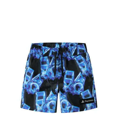 name it Nkmmatheo Ps Swimshorts Bfu - Black - 164